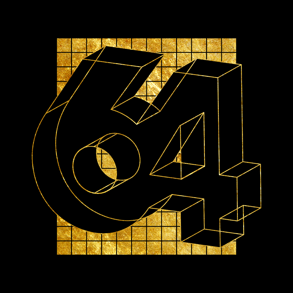 IMPOSSIBLE64 GOLD Pullover Hoodie