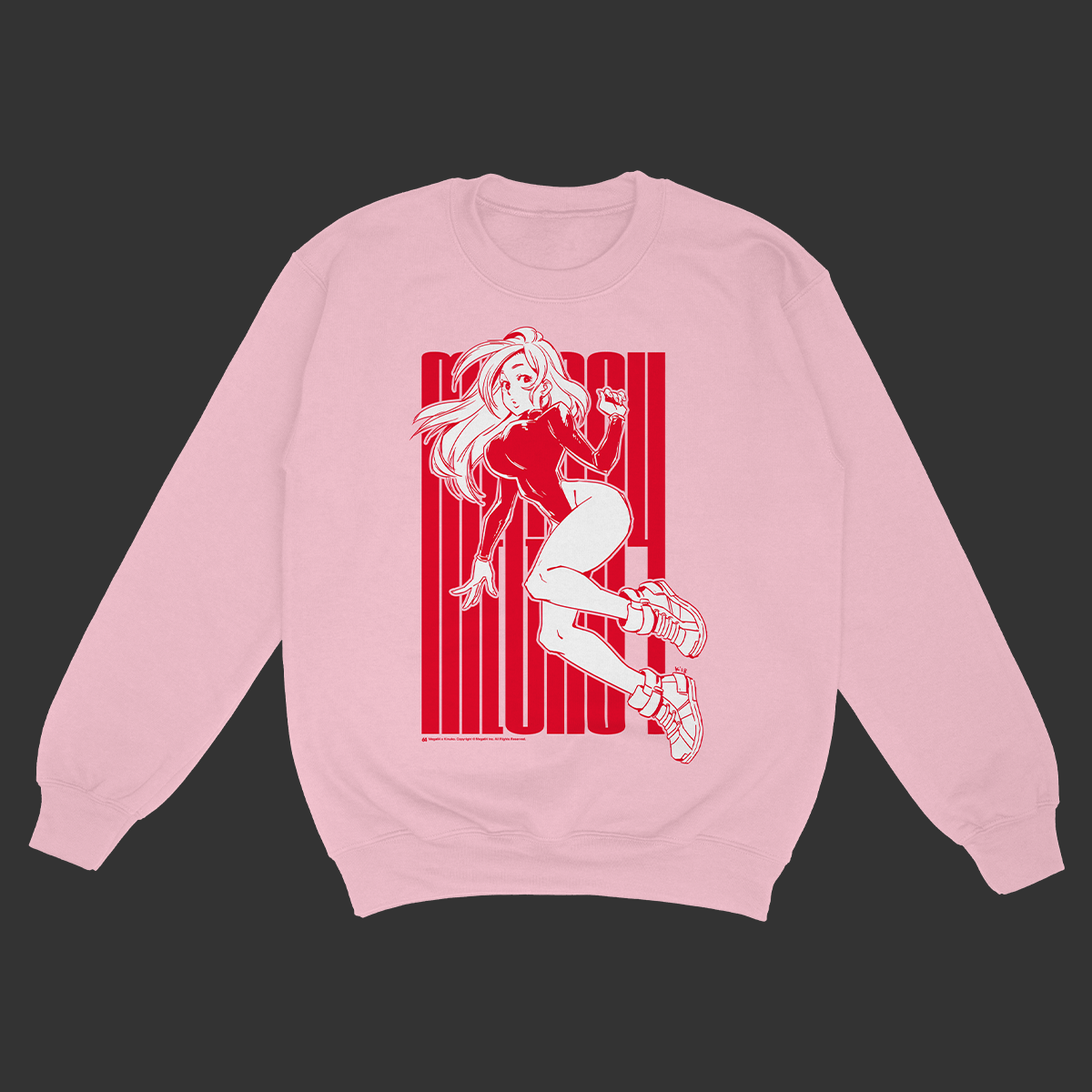 Mega64 X Kinuko Sweatshirt (Pink) – Mega64 Online Store