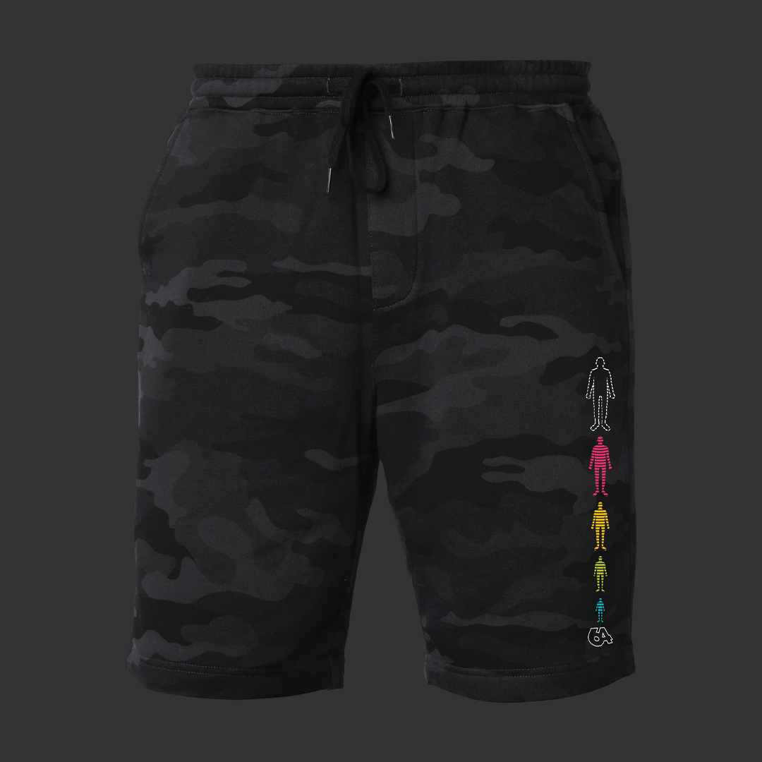 Out Of Body Camo Shorts