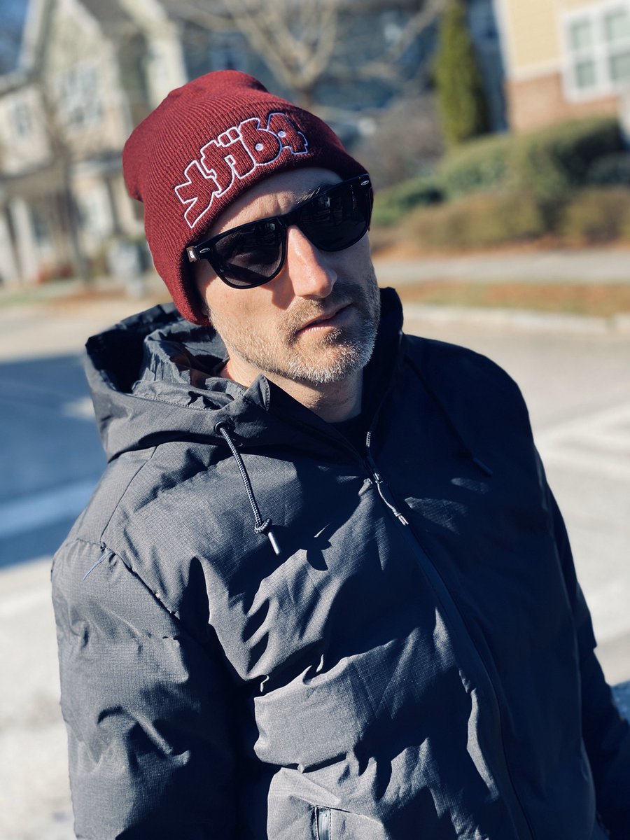 Mega64 Burgundy Beanie