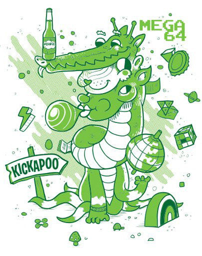Mega64 X Kickapoo Shirt