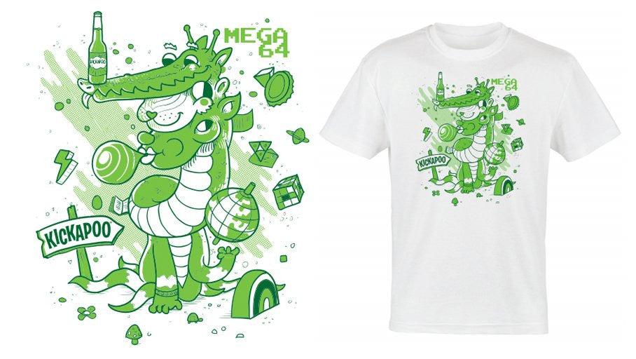Mega64 X Kickapoo Shirt