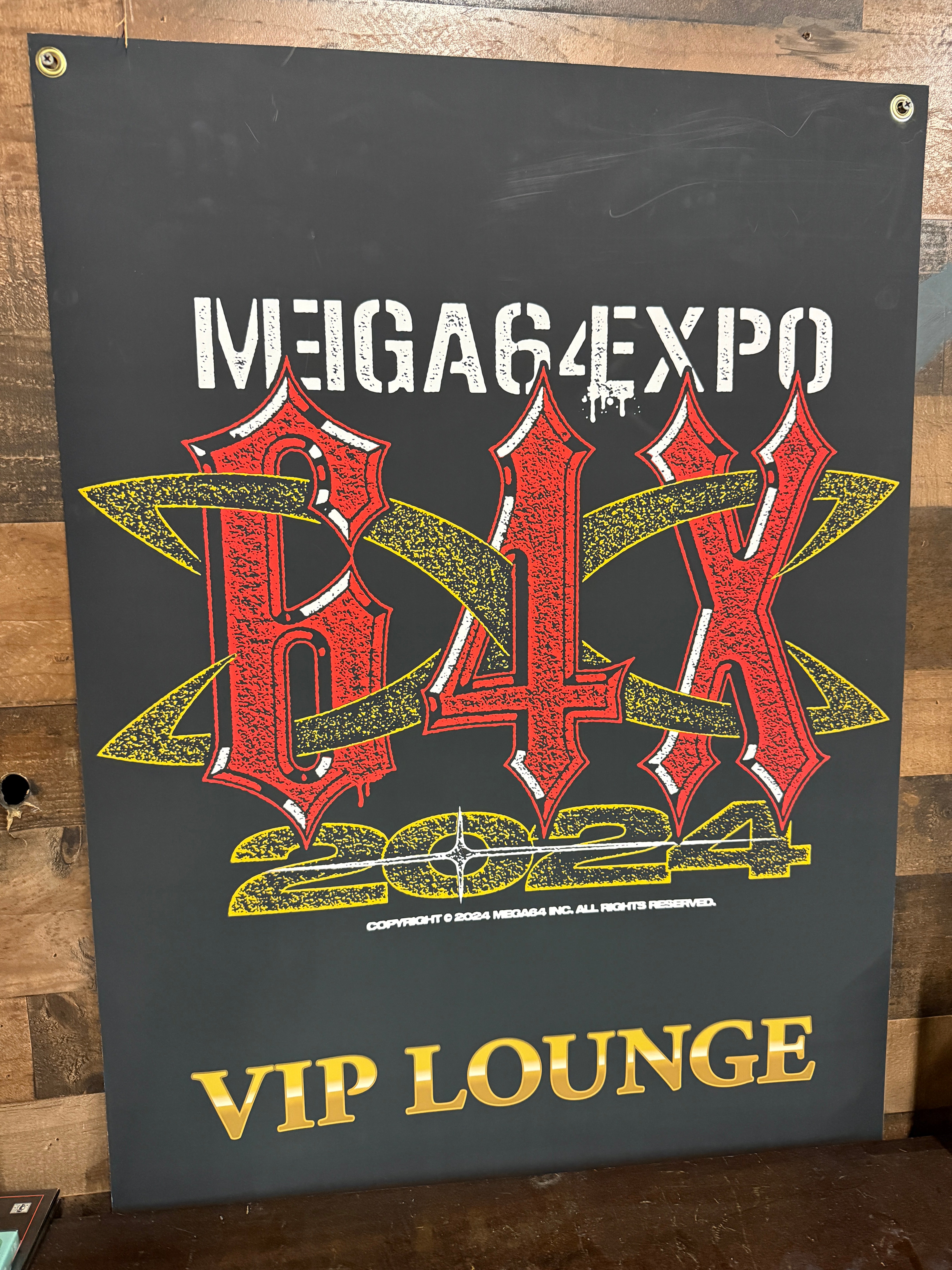 64X VIP Lounge Banner