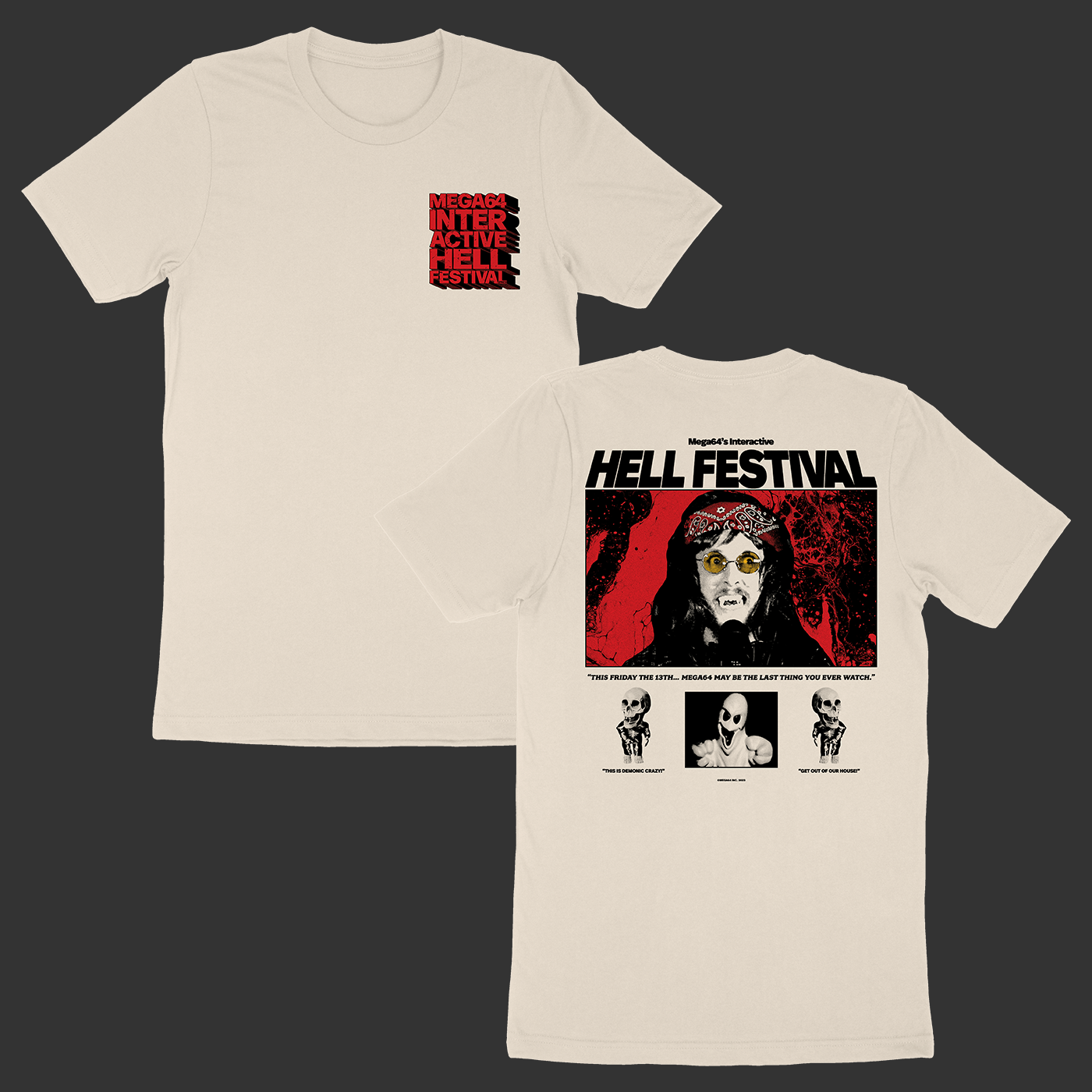 Interactive Hell Festival Shirt (Howlin' Howard)