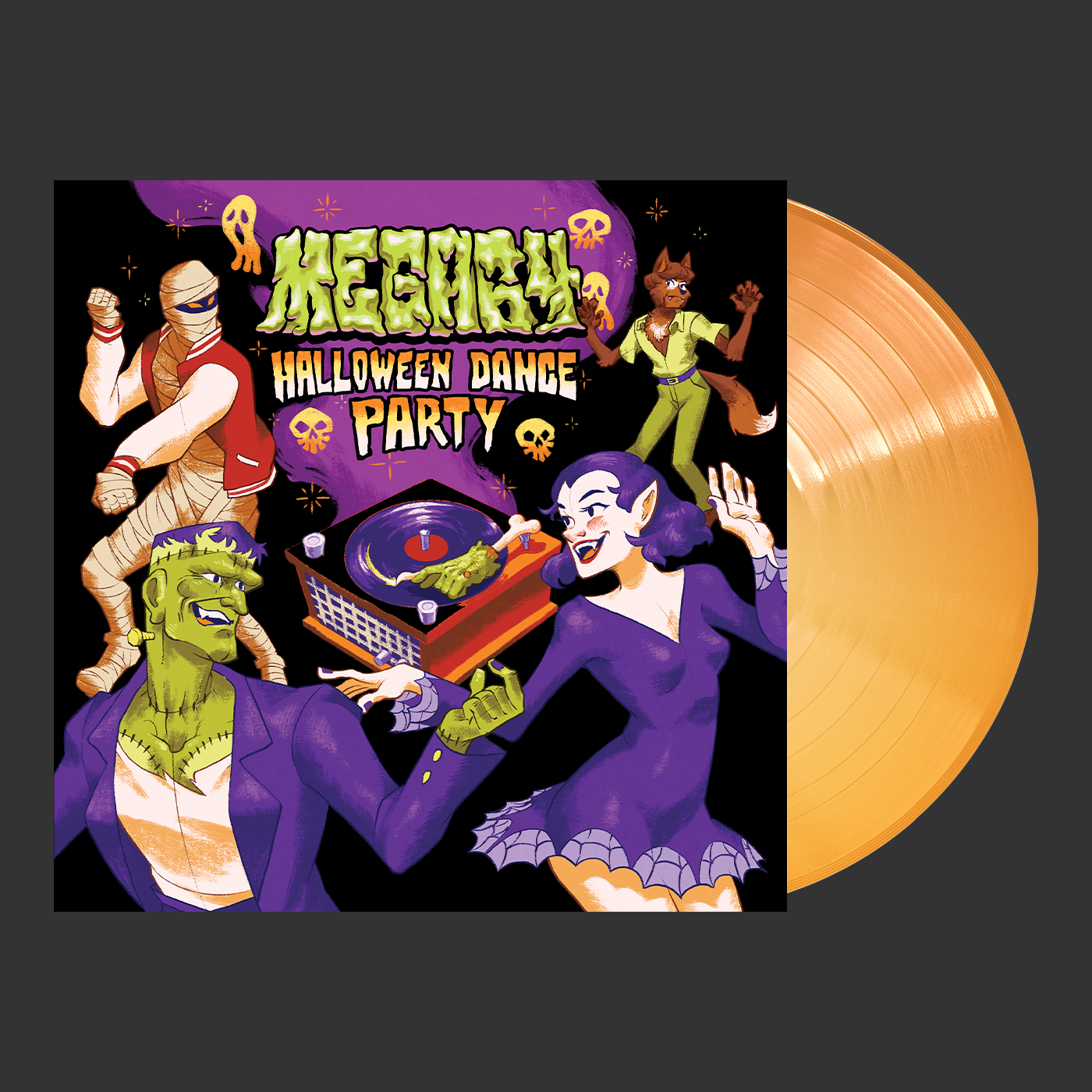 Mega64 Halloween Dance Party Album (Vinyl/Digital)