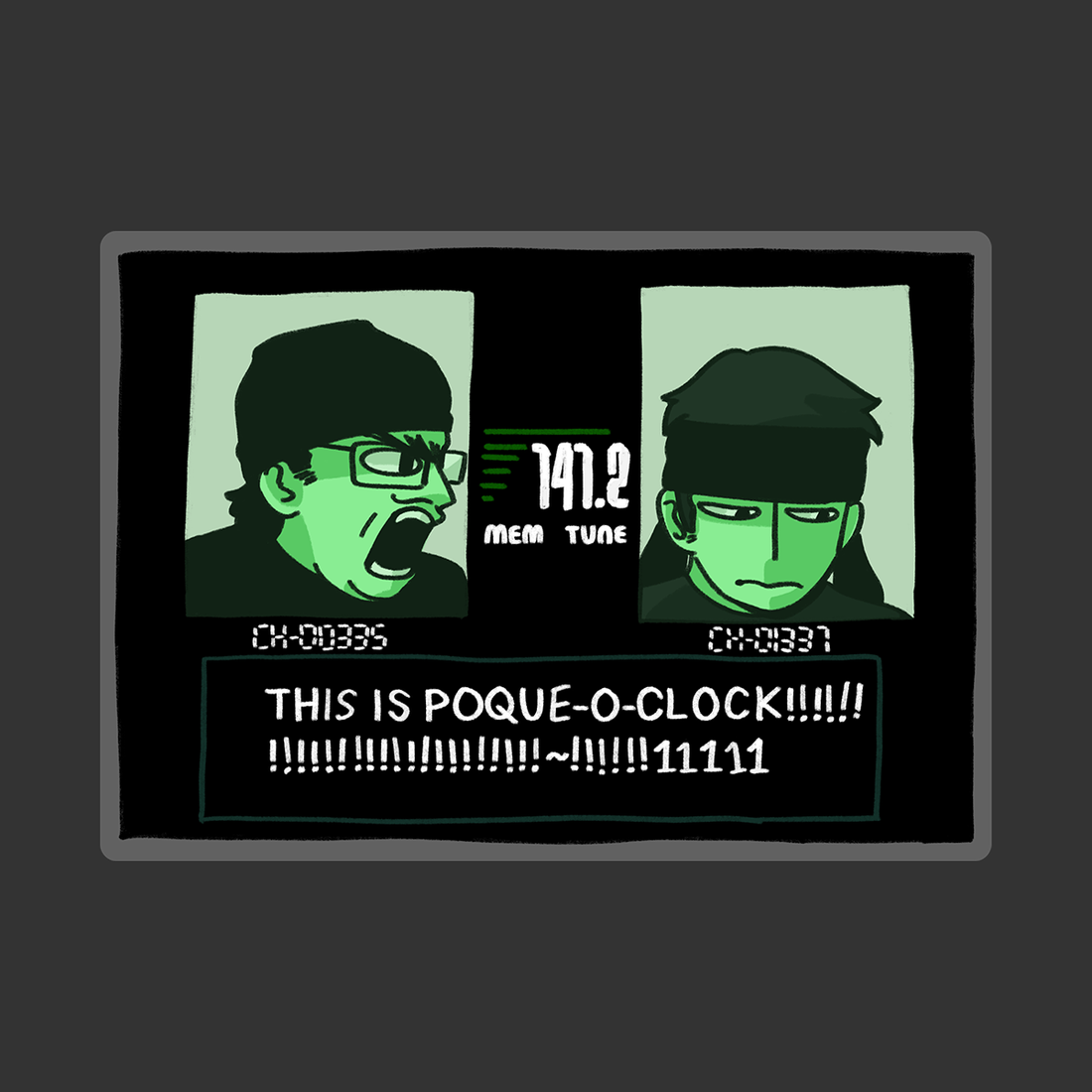 PoqueOClock 20th Anniversary Acrylic Stand (PREORDER) Mega64 Online