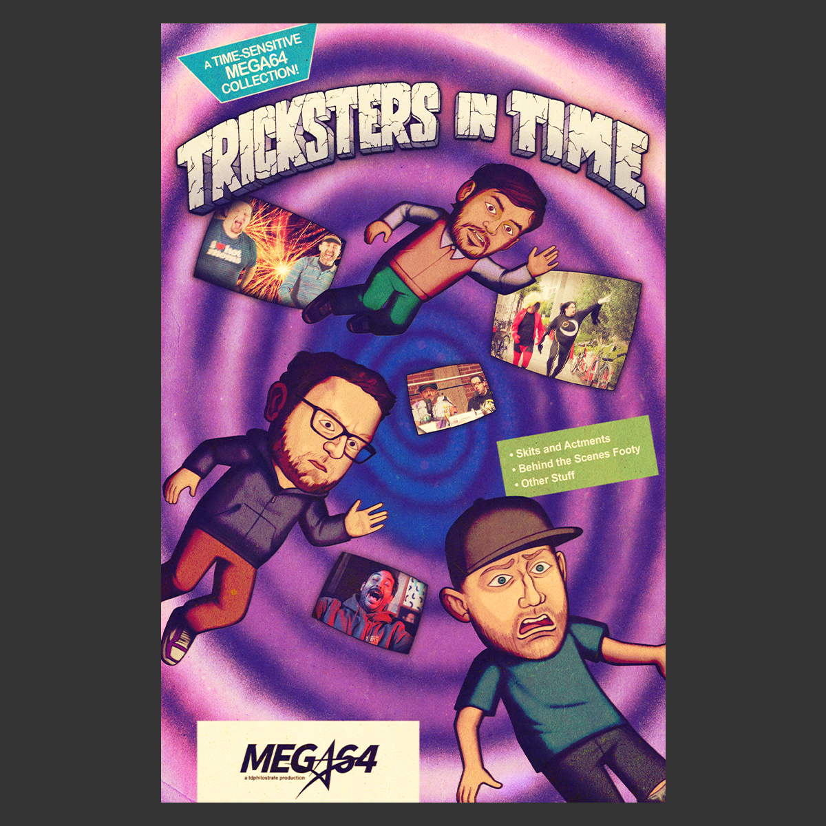Mega64 Tricksters In Time Poster