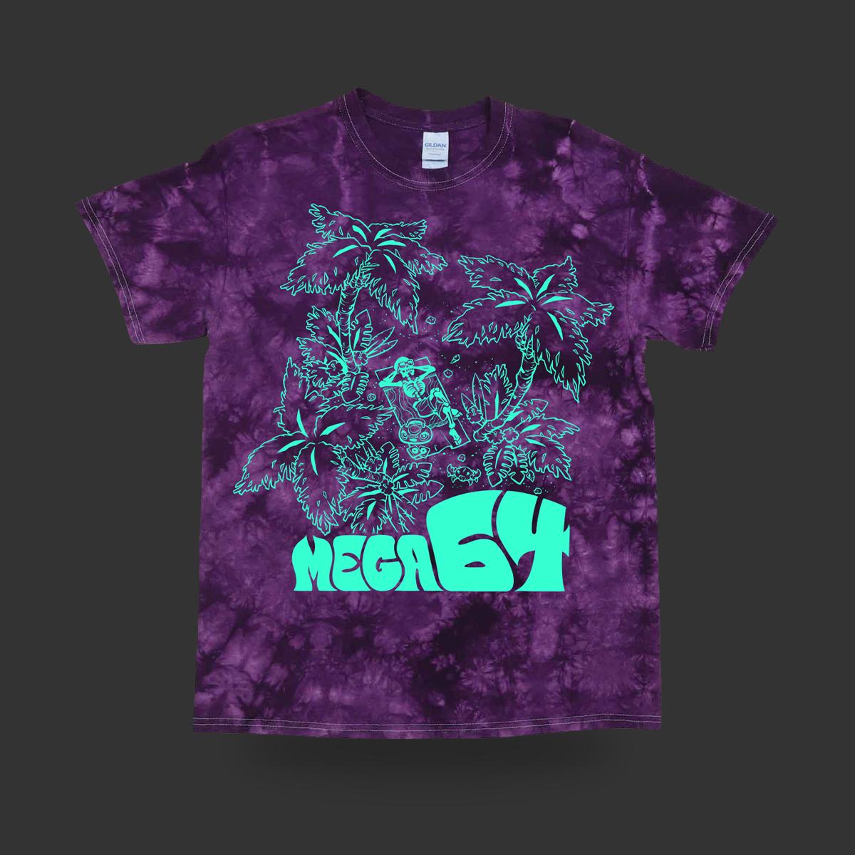 Virtual Vaycay Tie Dye Shirt